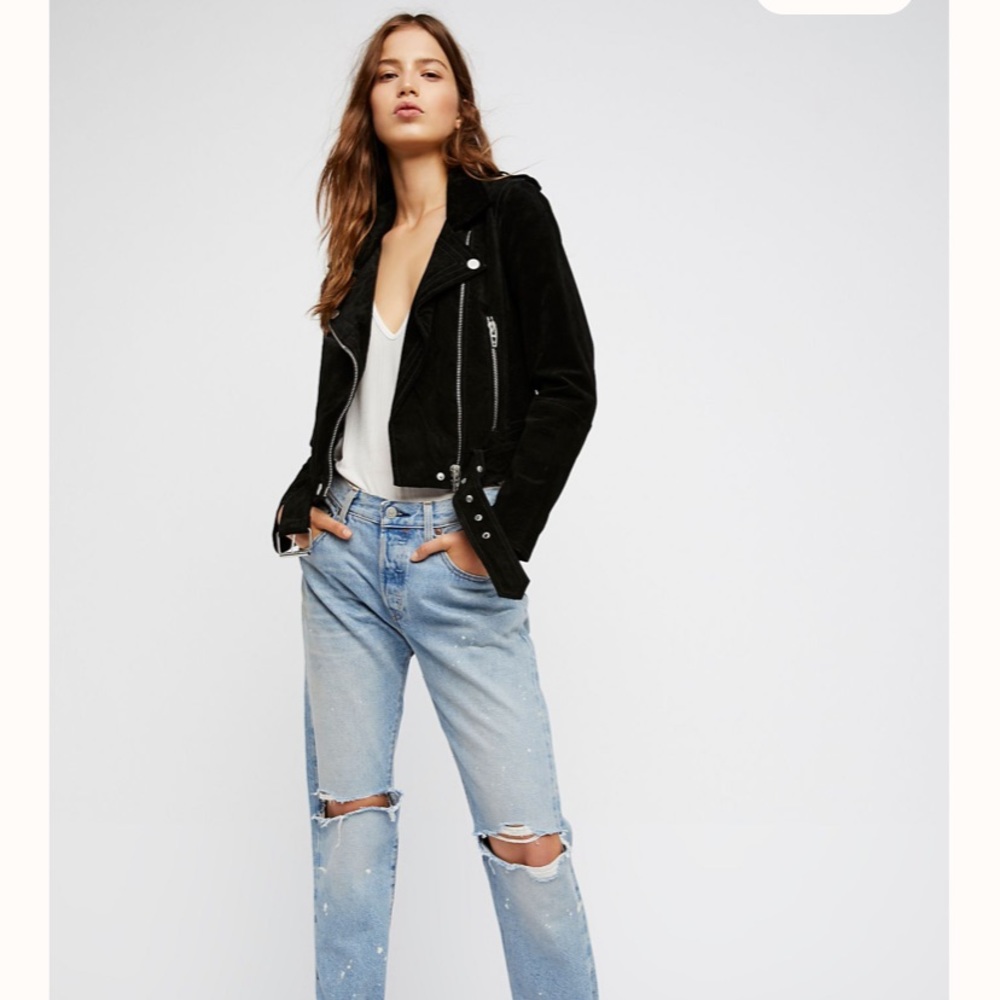 Blank NYC Suede Moto Jacket - Picture 3 of 4